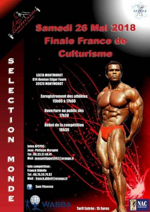 afcpas FINALE FRANCE 2018
